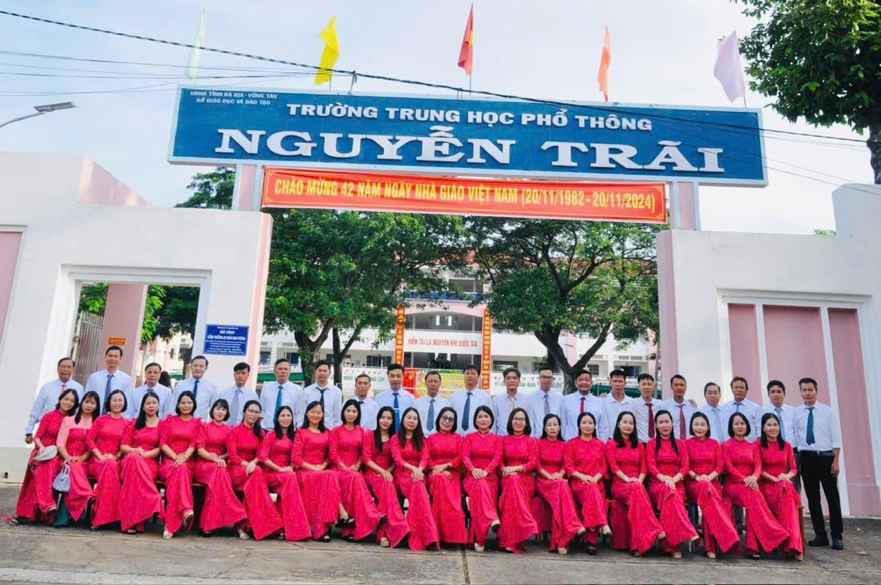 Trường THPT Nguyễn Trãi - Bà Rịa - Vũng Tàu